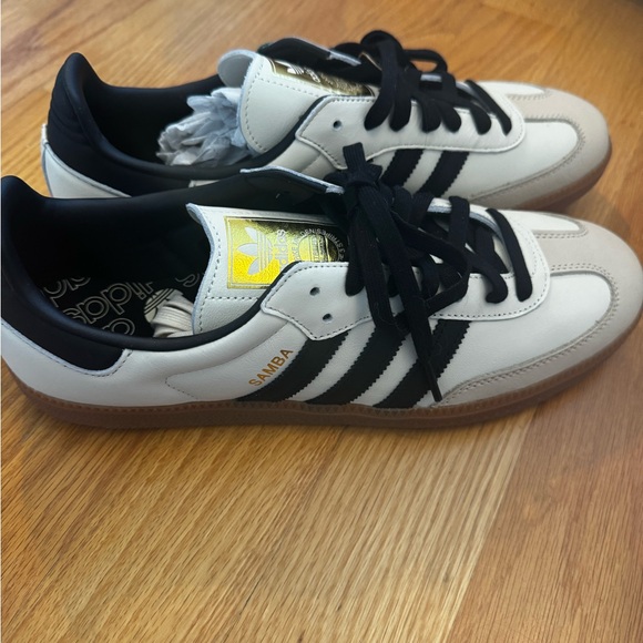 Adidas Samba OG Cream White Sand Strata Women’s size 13/Mens size 11 - Picture 3 of 7